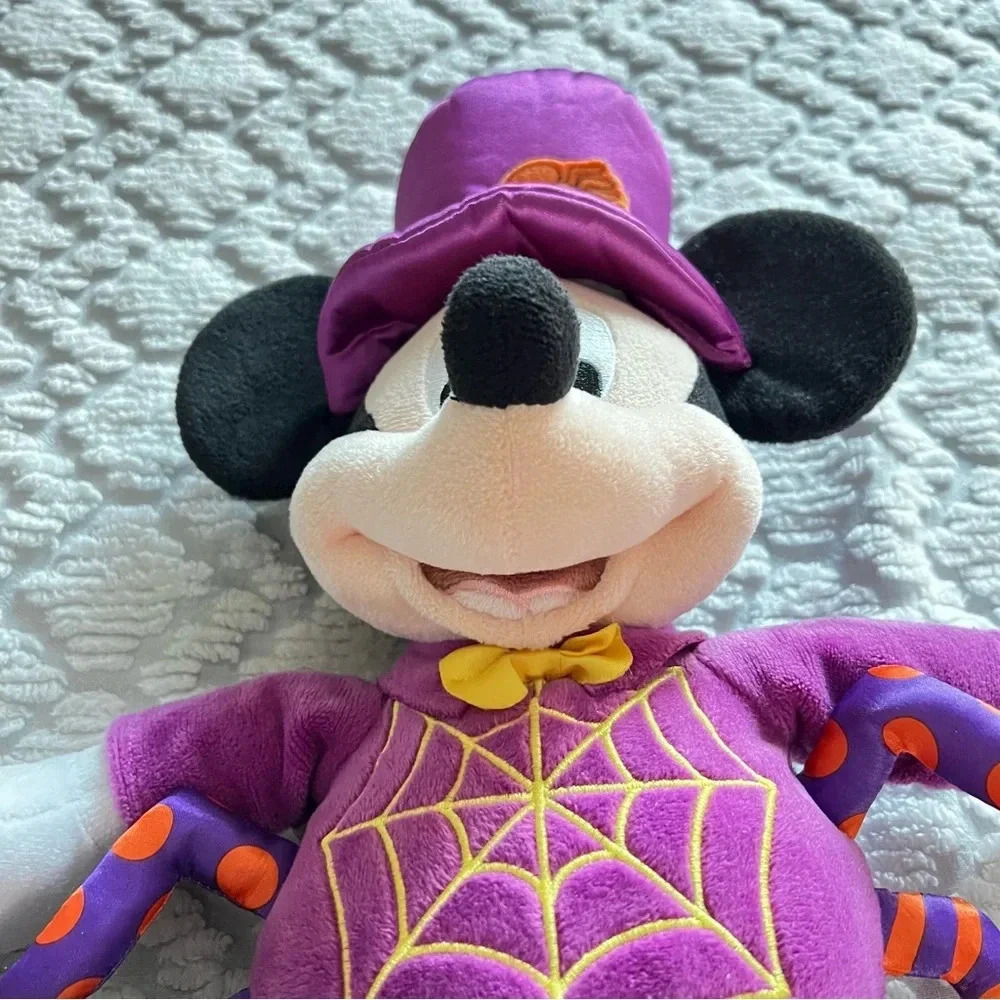 Disney Original Mickey Mouse Halloween Outfit Stuffed Animals Plush Spider - Picture 8 of 14